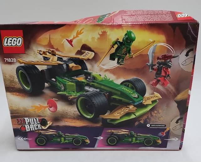 LEGO NINJAGO Lloyd's Pull-Back Race Car 71828.SEE DETAILS.