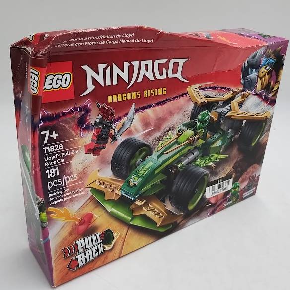 LEGO NINJAGO Lloyd's Pull-Back Race Car 71828.SEE DETAILS.