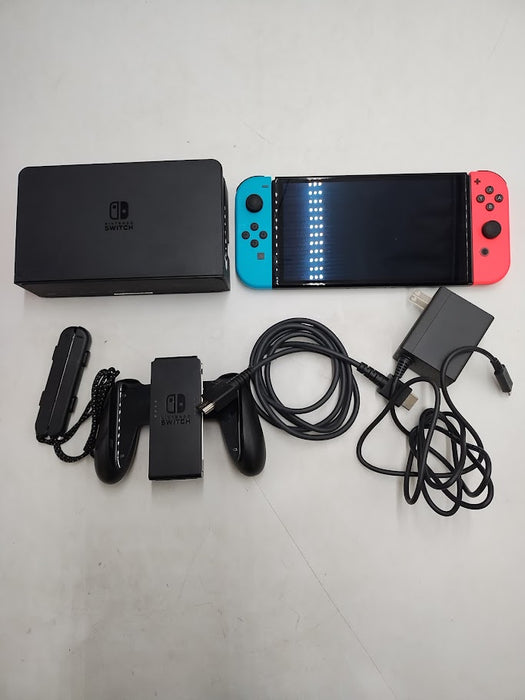 Nintendo Switch - OLED Model with Neon Red & Neon Blue Joy-Con SEE DETAILS