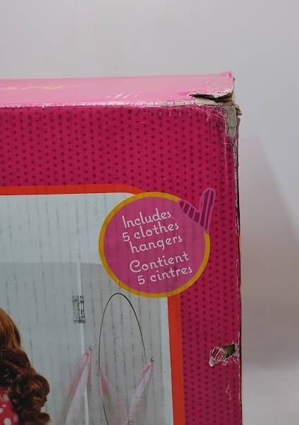 Our Generation Wooden Wardrobe - Closet for 18" Dolls SEE DETAILS (LOCAL PICKUP ONLY)