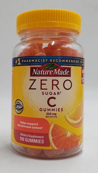 Nature Made Zero Sugar Vitamin C Sugar Free Gummies - 100ct EXP: 10/2027