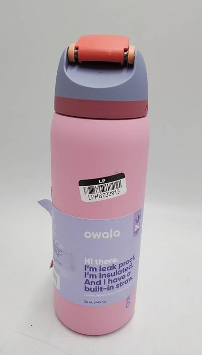 Owala 32oz FreeSip Stainless Steel Water Bottle - Kickflip READ DESCRIPTION