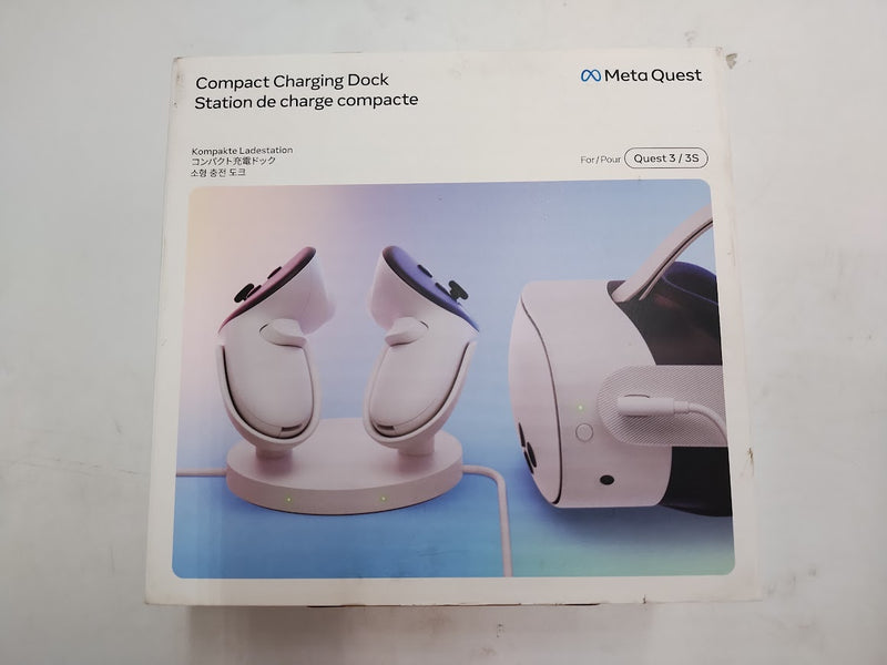 Meta Quest Compact Charging Dock Works Meta Quest 3/3S -  Headset Controllers