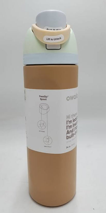 Owala 24oz FreeSip Stainless Steel Water Bottle - Muddy Buddy READ DESCRIPTION