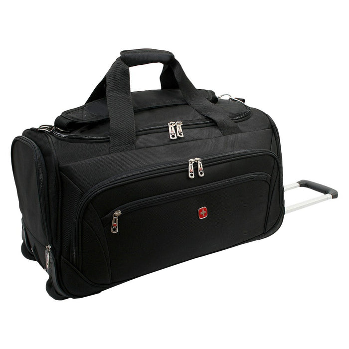 SWISSGEAR Zurich 22" Wheeled Duffel Bag - Black