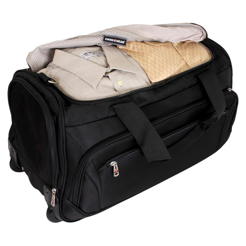 SWISSGEAR Zurich 22" Wheeled Duffel Bag - Black (LOCAL PICKUP ONLY)