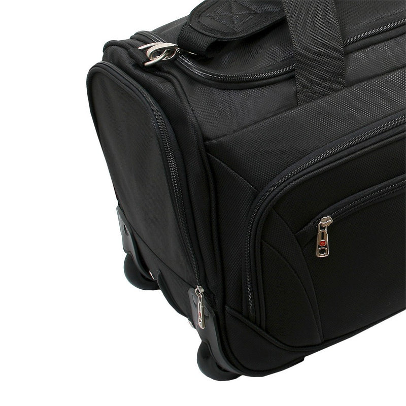 SWISSGEAR Zurich 22" Wheeled Duffel Bag - Black (LOCAL PICKUP ONLY)