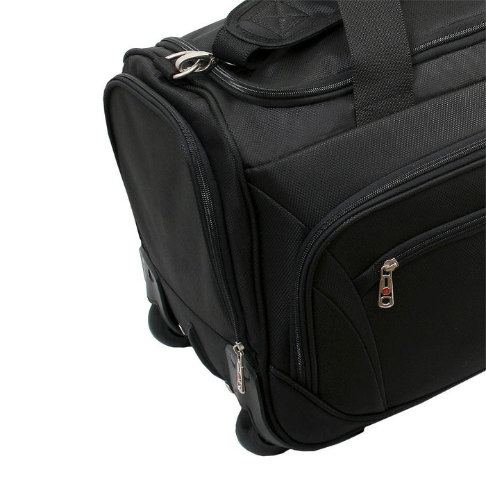 SWISSGEAR Zurich 22" Wheeled Duffel Bag - Black