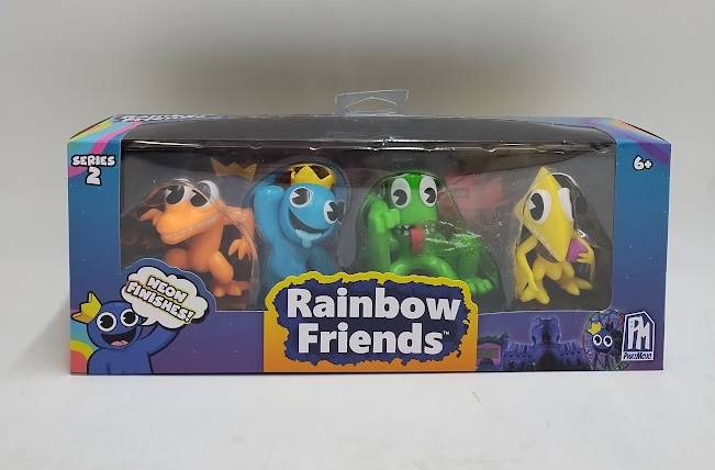 Rainbow Friends Neon Series 2 Mini Figure Set - 4pk SEE DETAILS