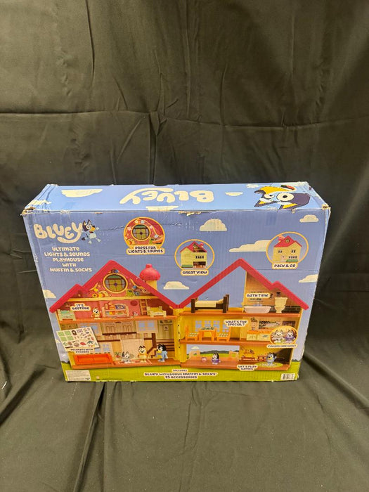 Bluey Ultimate Lights & Sounds Playhouse Muffin & Socks Target Exc. SEE DETAILS