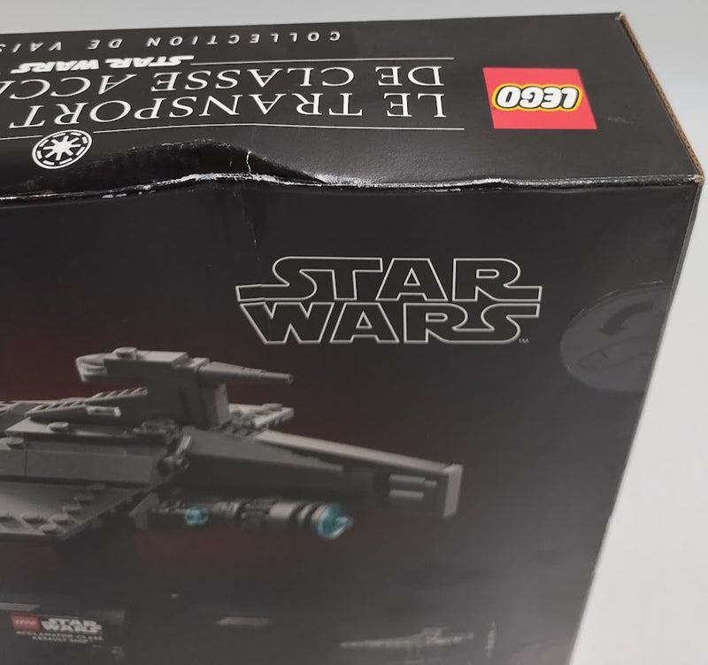 LEGO Star Wars Acclamator-Class Assault Ship 75404 .SEE DETAILS.