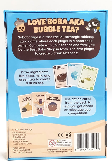 Sabobatage The Boba Card Game