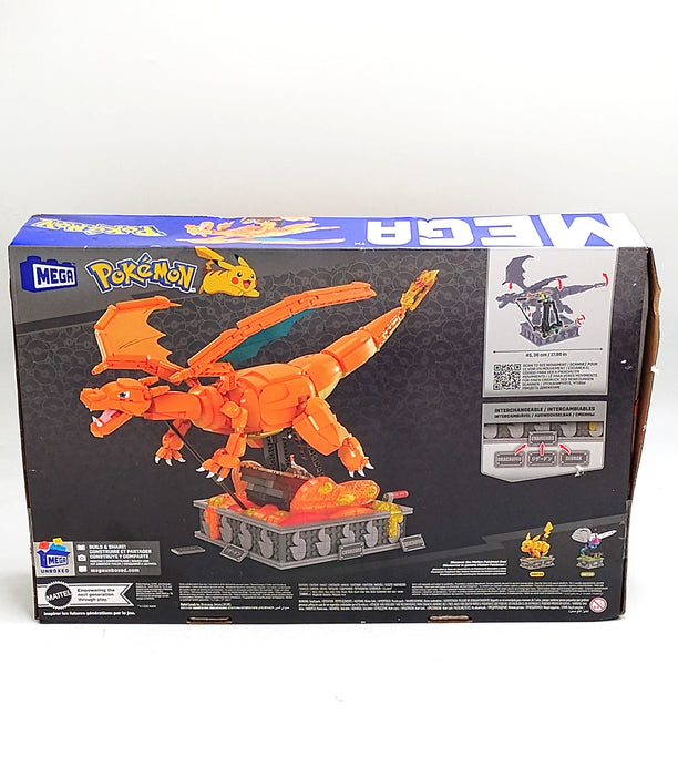 MEGA Pokemon Charizard Building Kit with Motion - 1664pcs SEE DETAILS