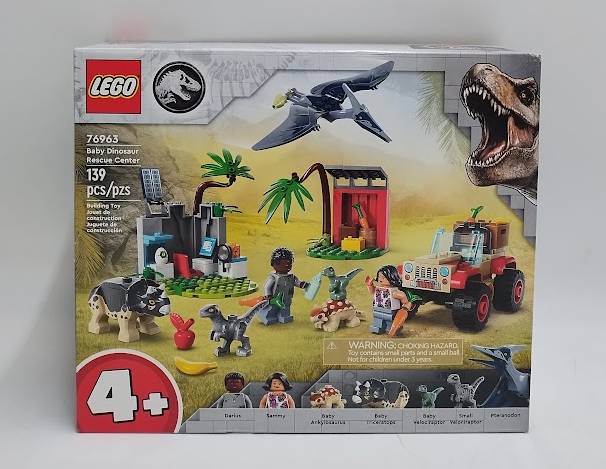 LEGO Jurassic World Baby Dinosaur Rescue Center and Toy Car 76963 SEE DETAILS