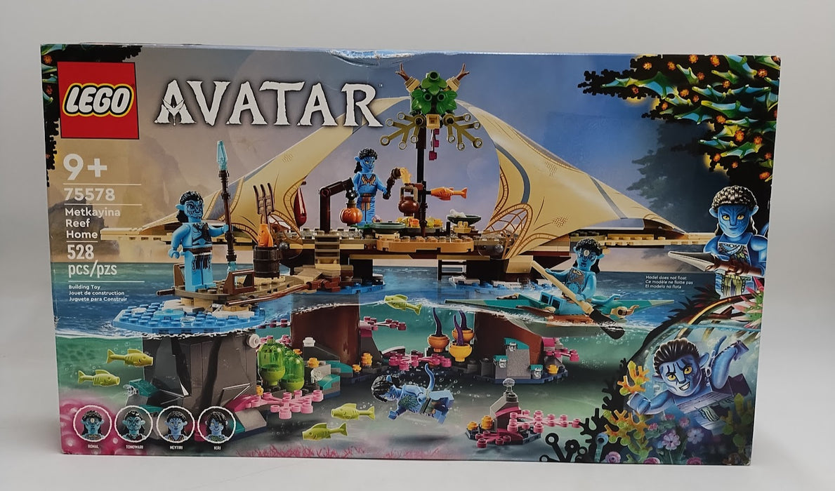 LEGO Avatar: The Way of Water Metkayina Reef Home Toy Set 75578 SEE DETAILS