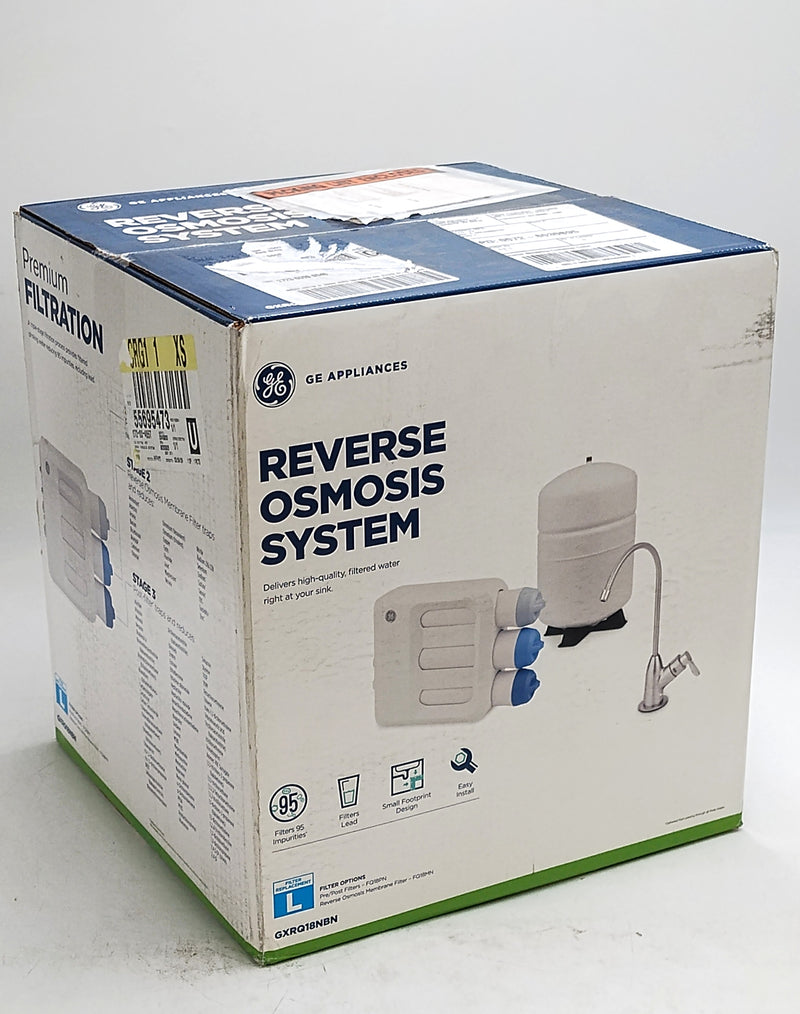 GE Reverse Osmosis System: Undersink Water Filtration