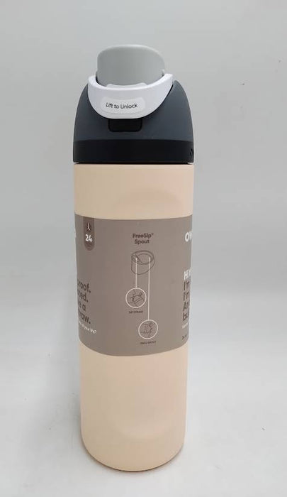 Owala FreeSip 24oz Stainless Steel Water Bottle - Sandy Shores READ DESCRIPTION