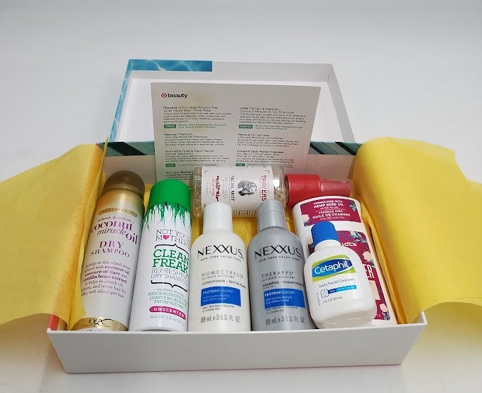 Target Beauty Box - Spring Travel Essentials - SET OF 7 SAMPLERS