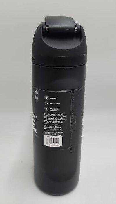 Owala FreeSip 24oz Stainless Steel Water Bottle - Black READ DESCRIPTION