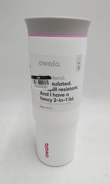 Owala 24oz Stainless Steel Straw Tumbler - Sleek SEE DETAILS