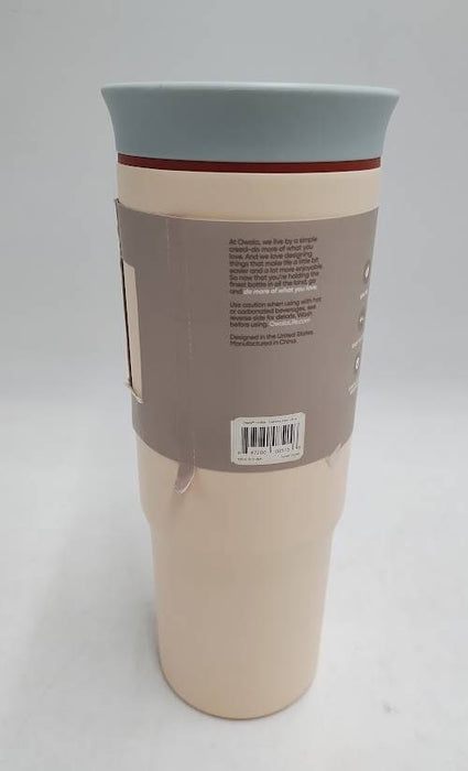Owala 24oz Stainless Steel Straw Tumbler - Sandy Shores READ DESCRIPTION!!!