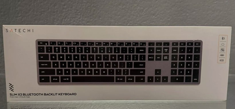 Satechi Slim X3 Bluetooth Keyboard - Space Gray