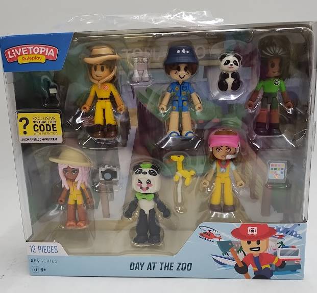 DevSeries Roblox Livetopia: Day at the Zoo Action Figure.SEE DETAILS.