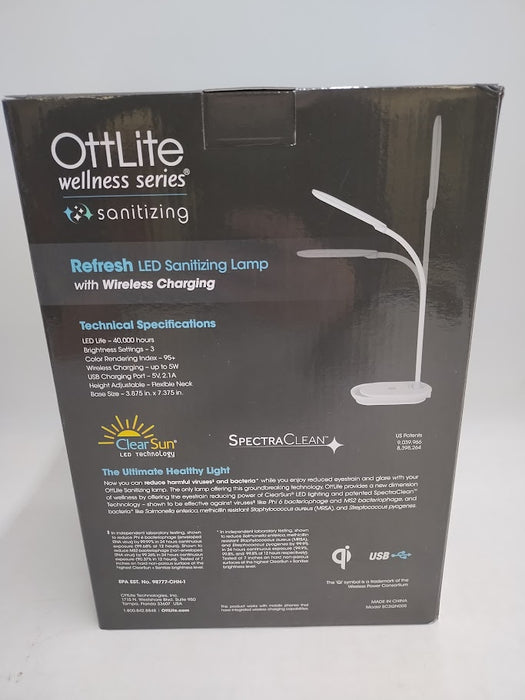 Sanitizing Table Lamp White - OttLite SEE DETAILS