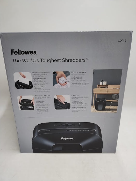 Fellowes 9 Sheet PowerShre, Black SEE DETAILS