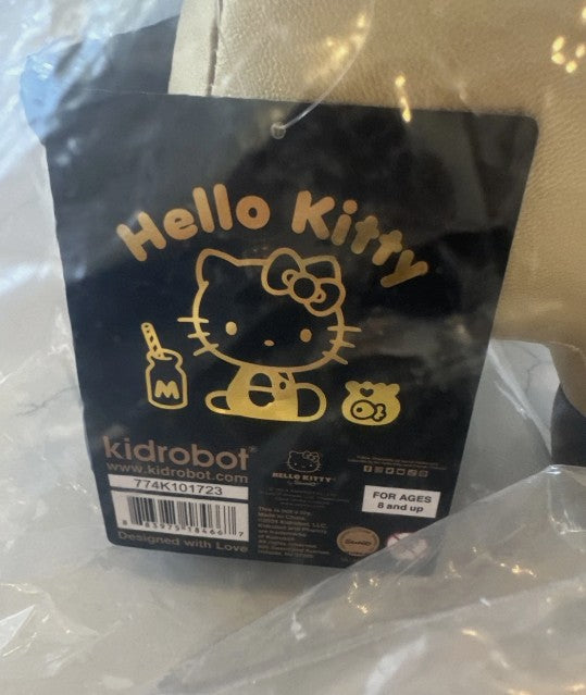 KidRobot Sanrio Hello Kitty Premium 13" Plush (Black and Gold)