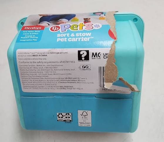 Fisher-Price Busy Blocks Pet Carrier.SEE DETAILS.
