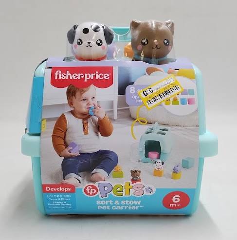 Fisher-Price Busy Blocks Pet Carrier.SEE DETAILS.