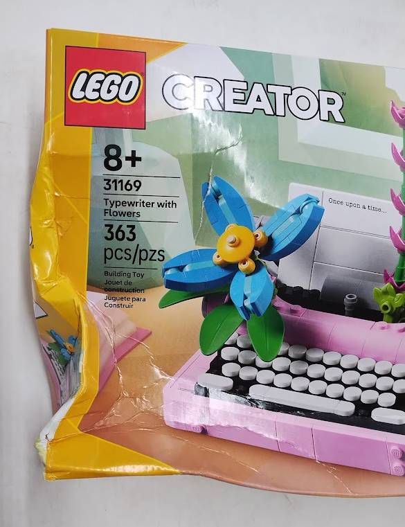 LEGO Creator 3 in 1 Typewriter with Flowers -3 Options 31169.SEE DETAILS.