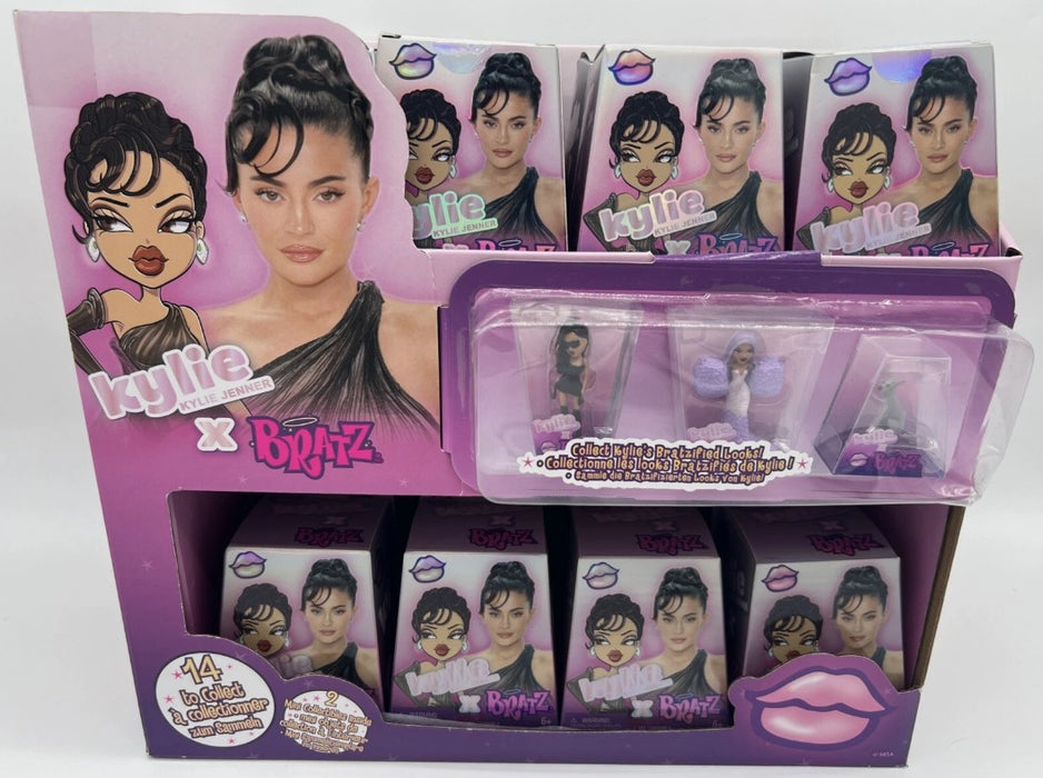 LOT OF 16!!!! in Display -Mini Bratz x Kylie Jenner Series 1 Collectible Figures