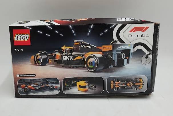 LEGO Speed Champions McLaren F1 Team MCL38 Race Car Set 77251 SEE DETAILS