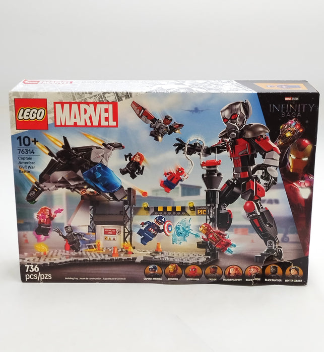 LEGO Marvel Captain America Civil War Action Battle 76314 SEE DETAILS