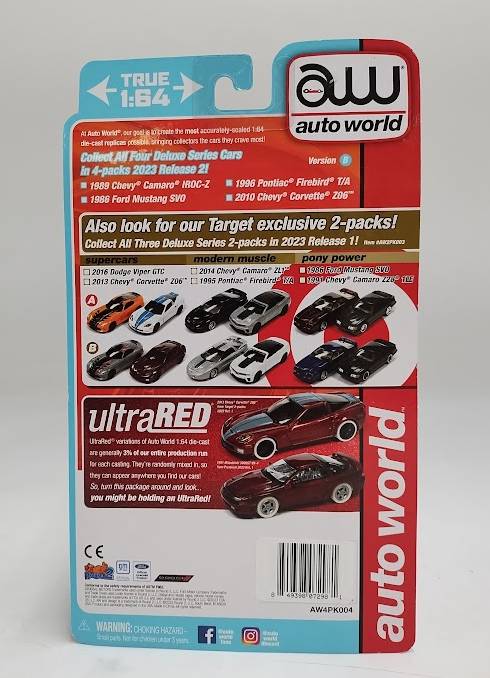 Auto World Release 2 Version B 2023 4pk