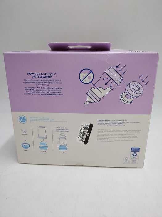 MAM Anti-Colic Bottle, 9oz, 3ct SEE DETAILS