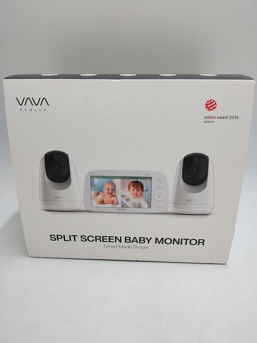 VAVA Split View 5" 720P Video Baby Monitor with 2 Cameras *SEE DETAILS*