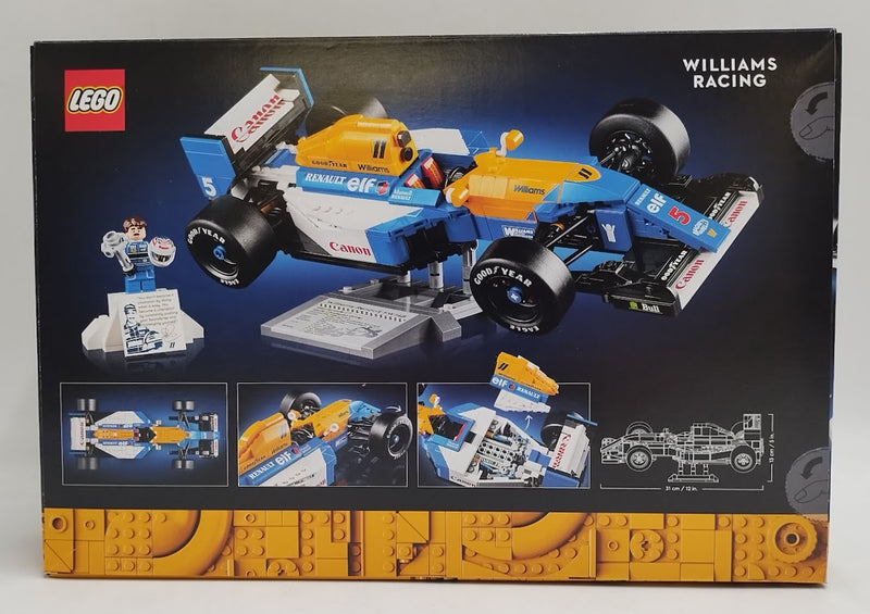 LEGO Icons Williams Racing FW14B & Nigel Mansell 10353 SEE DETAILS
