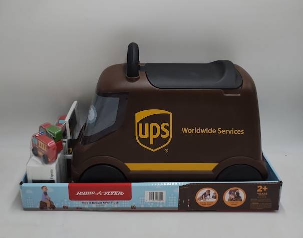 Radio Flyer UPS Delivery Truck Ride-On SEE DETAILS
