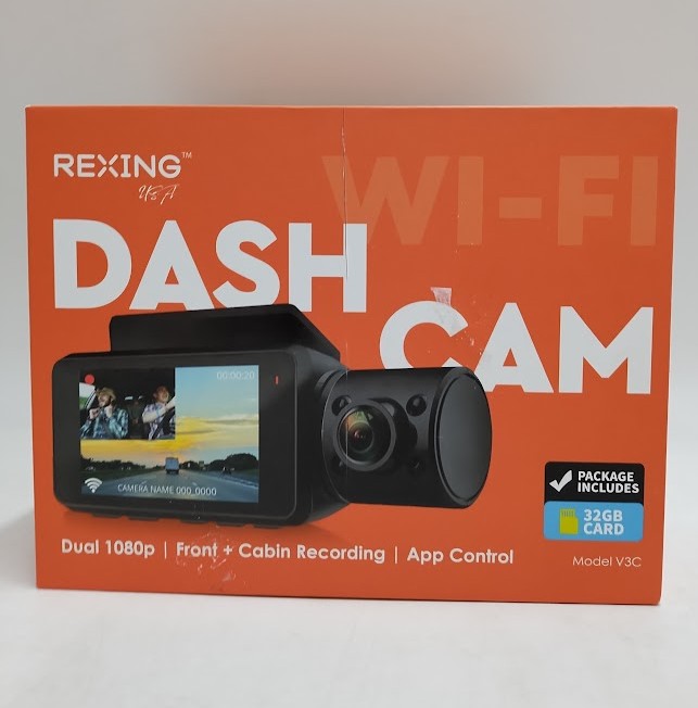 Rexing V3C Dual Channel Front and Cabin 1080p
