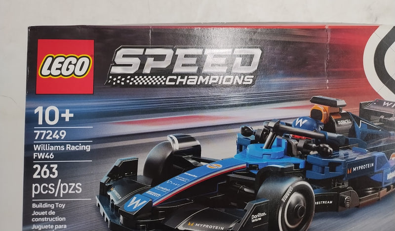 LEGO Speed Champions Williams Racing FW46 F1 Race Car 77249 SEE DETAILS