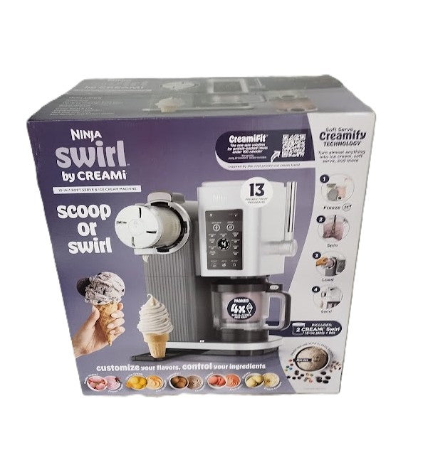 Ninja Swirl by CREAMi Soft Serve & Ice Cream Machine (LOCAL PICKUP ONLY)