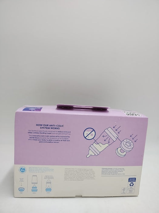MAM Easy Start Anti-Colic Baby Bottles 0m+ - 5oz/3pk - Unisex