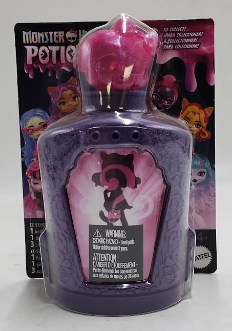 Monster High 6.2" Potions Mini Dolls Surprise Character Figures w/ Water Reveal