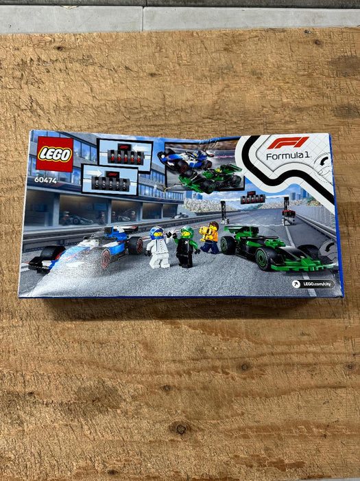 LEGO City F1 Grid with VCARB & Sauber Race Cars Toy 60474 *SEE DETAILS*