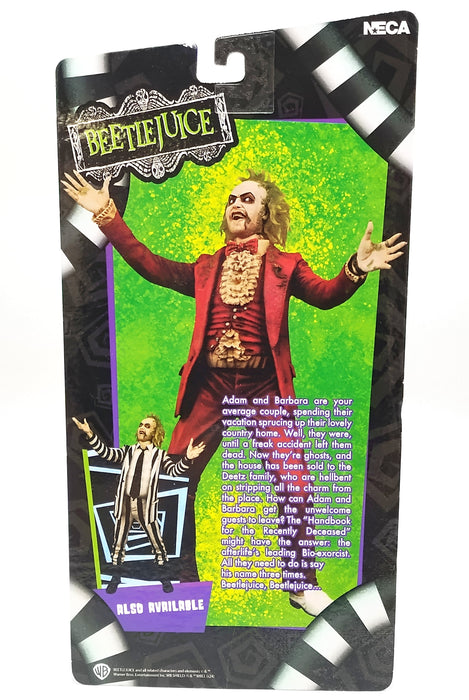 NECA Beetlejuice Collectible Action Figure - Officially Licensed Movie (1988)