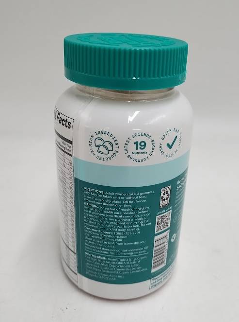SmartyPants Prenatal Plus Multivitamin & Omegas Gummies 90ct- EXP: 01/2027