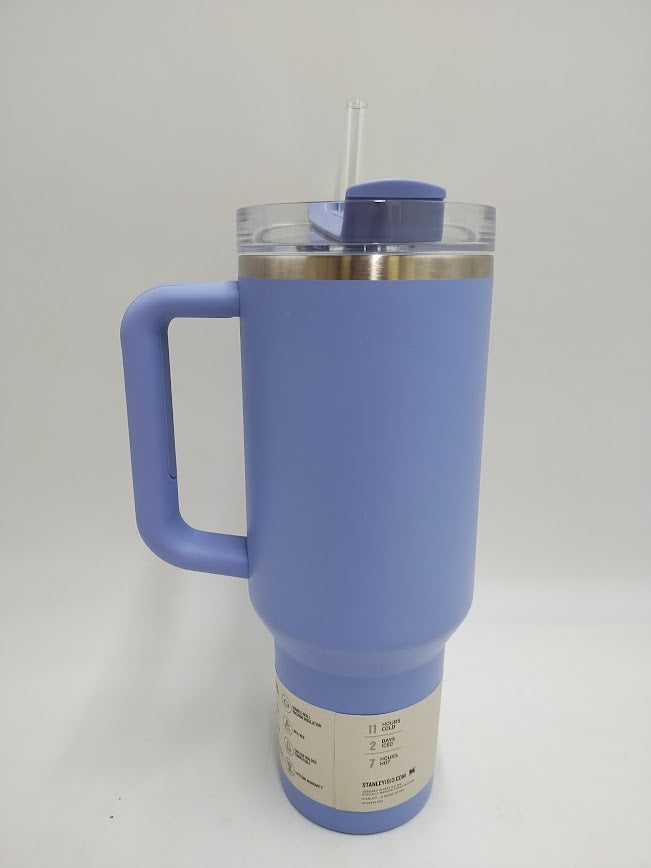 Stanley 40 oz Stainless Steel H2.0 Tumbler Hydrangea SEE DETAILS